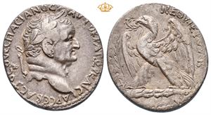 SYRIA, Seleucis and Pieria. Antioch. Vespasian, AD 69-79. AR tetradrachm (14,73 g).