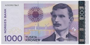 1000 kroner 2004. 07002004