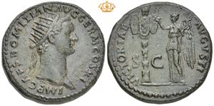 Æ Dupondius, AD 85