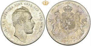 4 Riksdaler Riksmynt 1863