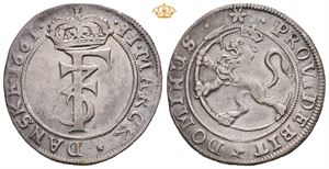 Frederik III (1648 - 1670) 2 mark 1661