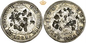 8 Reales 1867 F.F