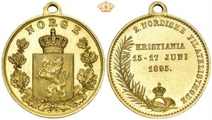 2. Nordiske Filatelistmøte Kristiania 1895
