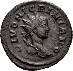 Nigrinian d.284 e.Kr., antoninian, Roma 284-285 e.Kr. R: Ørn stående med hode mot venstre