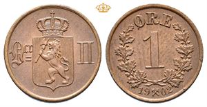 Norway. 1 øre 1902