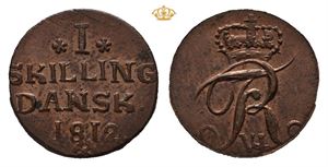 1 skilling dansk 1812
