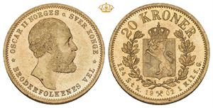 20 kroner 1902