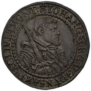 Johann Georg I, 1/4 taler 1628