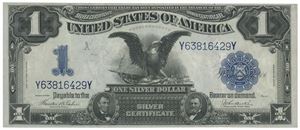 1 dollar 1899. Silver Certificate. No. Y63816429Y