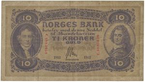 10 kroner 1912. C.8883038.