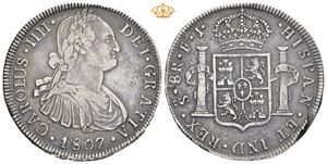 8 Reales 1807 F J