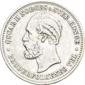 2 kroner 1888