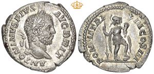 AR Denarius, AD 209