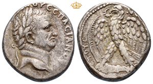 SYRIA, Seleucis and Pieria. Antioch. Vespasian, AD 69-79. AR tetradrachm (14,20 g).