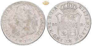 Joseph Napoleon, 20 reales 1810. IA. Madrid