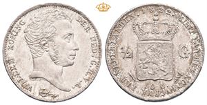 Willem I, 1/2 gulden 1822