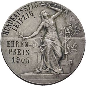 Hundeausstlg Leipzig Ehrenpreis 1905