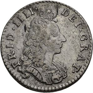 FREDERIK IV 1699-1730. 8 skilling 1700. S.10