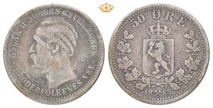 50 øre 1885