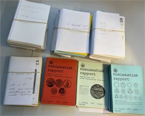 Numismatisk rapport 1978-2023 nær komplett