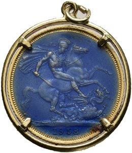 Sovereign 1958 anhengt og emaljert
