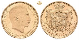 Christian X, 20 kroner 1913