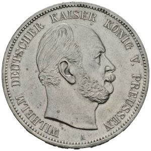 Wilhelm I, 5 mark 1874 A