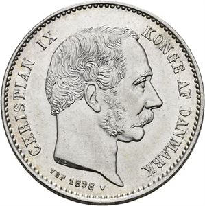 1 krone 1898. Prakteksemplar/choice