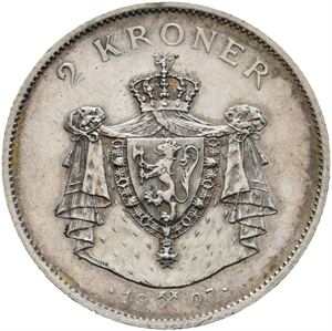 2 kroner 1907 jub