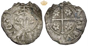 Penning ca.1295-1299 (hvit rosat).