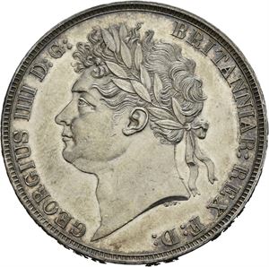 George IV, crown 1821. SECUNDO