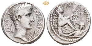 SELEUCIS and PIERIA, Antioch. Augustus, 27 BC-AD 14. AR tetradrachm (14,18 g; 27,5 mm)