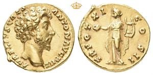 Marcus Aurelius. As Caesar, AD 139-161. AV aureus (6,87 g)