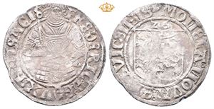 Denmark. Frederik I 1523-1533, dobbeltskilling 1526, Gottorp