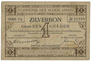 Nederland 1 gulden 1916