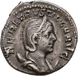 Herennia Etruscilla. Augusta, AD 249-251. AR antoninianus (4,40 g)