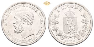 Norway. 1 krone 1901