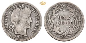 10 cents 1895 O