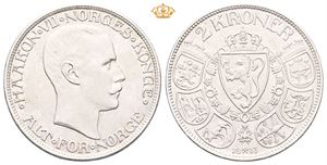 Norway. 2 kroner 1913
