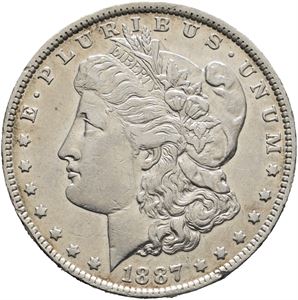 Morgan dollar 1887 O