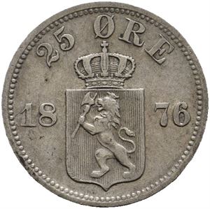 25 øre 1876