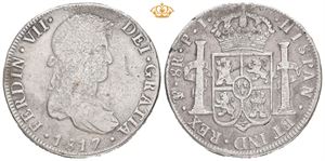 Ferdinand VII, 8 reales 1817. PJ