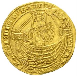 Edward III 1327-1377, noble, London, treaty period 1361-1369