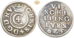 6 Skilling lybsk 1625
