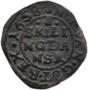 1 skilling 1658