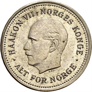 Haakon VII. St.Olavsmedaljen. Rui. Sølv. Miniatyr. 16 mm. Uten krone og hempe