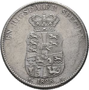 Danmark, Frederik VI, speciedaler 1828