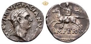 Vespasian. AD 69-79. AR denarius (3,27 g).