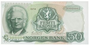 50 kroner 1974. F0000002