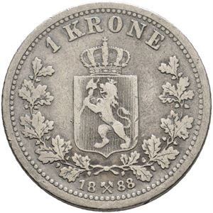 1 krone 1888